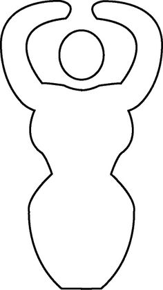 a black and white drawing of a person holding up their arms in the shape of a ball