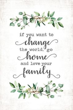 Marla Rae MAZ5587 - MAZ5587 - Love Your Family    - 12x16 Change the World, Love Your Family, Eucalyptus, Greenery, Calligraphy, Signs from Penny Lane Calligraphy Signs, Distressed Frames, Blue Peonies, Wood Pipe, Inspirational Wall Decor, Love Your Family, Motivational Wall Art, Family Print, Print Artist