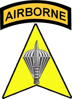 an airborne logo with a light bulb in the middle and a yellow triangle around it