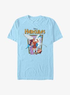 Disney Hercules Hero Group T-Shirt Disney Hercules, Hercules, Hot Topic, Summer Outfits, For Kids, Tops & Tees, Disney, Ring