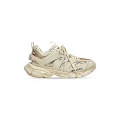 Balenciaga Store, White Balenciaga, Country Women, Balenciaga Track, Country Men, Shoes Trainers, Embossed Logo, Trainers Women, Sneakers White