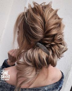 70+ Hottest Bridesmaid Hairstyles For 2023 + Tips & Advice ❤ bridesmaid hairstyles high bun with bangs nadigerber #weddingforward #wedding #bride #bridesmaidhairstyles #weddinghair Updos For Wedding, Cute Updos, Romantic Updos, Side Updo