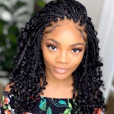 human boho braids Small Crochet Box Braids, Butterfly Braid, Crochet Box Braids, Crochet Hair Extensions, Natural Looking Wigs, Goddess Braids Hairstyles, Crochet Braid Styles, Lace Braid, Crochet Braids Hairstyles