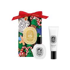 Diptyque Fleur de Peau Surprise Pouch with Two Fragrance Gestures (Limited Edition) main image Diptyque Paris, Hand Cream Gift Set, Dinner Places, Hair Mist, Holiday Set, Festive Tables, Body Makeup, Hand Cream, Beauty Cosmetics