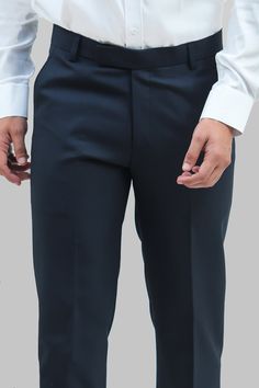 BLUEBIRD MEN'S OXFORD BLUE FORMAL TROUSER Elevate your wardrobe with the Bluebird Men's Oxford Blue Formal Trouser. Crafted for comfort and style, these trousers feature a timeless design suitable for various occasions, from business meetings to formal events. The premium fabric ensures a sharp, polished look while providing all-day comfort. Features Classic Oxford blue color Slim fit for a modern silhouette Versatile for both formal and casual wear Specifications Sizes: 28 to 42 Inseam: Regular and long options available Closure: Zipper fly with hook and bar Material & Care Material: 65% Polyester, 35% Cotton Care: Machine wash cold, tumble dry low Iron on low heat if needed Legal Disclaimer: The product is guaranteed to be 100% genuine. Product images are for illustrative purposes only. Oxford Blue, Business Meeting, Mens Oxfords, Low Iron, Product Images, Polished Look, Blue Bird, Formal Event, Timeless Design