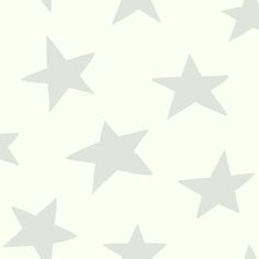 a white and gray star pattern wallpaper