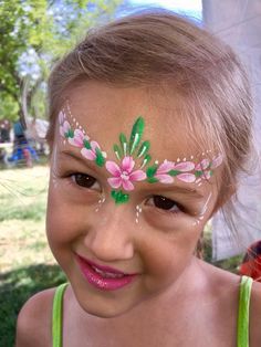 Face Painting Flowers, Fairy Face Paint, Face Painting Supplies, Face Painting Tips, Painting Birthday, Face Paint Ideas