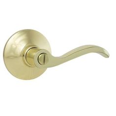 an image of a golden door handle on a white background