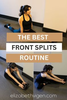 flexibility exercises Flexibility Exercises, Front Splits, Life Decisions, Flexibility Workout, At Home, Good Things