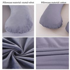 three pictures show the process of making an upholstered pillow