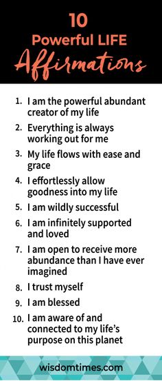 the 10 powerful affirmations for women to use on her body and mind