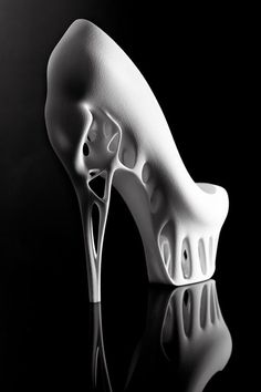 Skull Shoes, 3d Fashion, White Heels, Unique Shoes, Shoe Art, Shoe Print