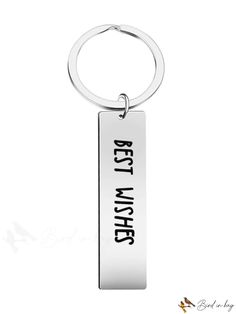 a metal keychain with the words best man on it