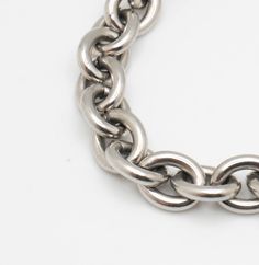 Cable chain link Stainless steel 9mm width Lobster clasp Classic Silver Chain Metal Bracelet, Metal Chain Bracelet With Rectangular Links, Classic Metal Bracelet With Chunky Chain, Classic Metal Charm Bracelet With Solid Links, Silver Chunky Chain Link Bracelet, Metal Cuban Link Bracelet With Oval Links, Classic Chunky Chain Metal Bracelets, Silver Link Bracelet With Chunky Chain, Silver Chain Bracelet With Chunky Links