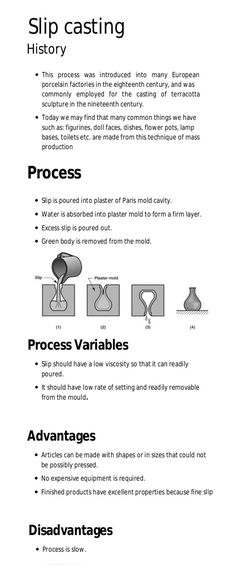 an info sheet with instructions on how to use the sip casting machine in your business