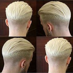 Blonde Hair Pieces, Hair Pieces For Men, Fade Cut, Hairstyle Men, Hairstyles Blonde, Hair Toupee, Men's Hairstyle