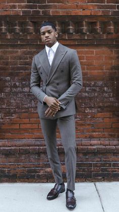 Orange Wedding Suit, Tuxedos For Wedding, Grey Mens Suit, Prom Jacket, Men Prom, Wedding Blazers, Black Men Fashion Urban, Prom Suit