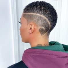 Black Hair Haircuts, Short Platinum Blonde Hair, Fade Hair, Tapered Natural Hair