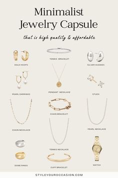 Accessorizing Outfits Jewelry, Jewelry Staple Pieces, Styling Jewelry Outfit, How To Stack Jewelry, Basic Jewelry Essentials, How To Style Jewelry, Jewelry 2024 Trends, How To Accessorize, Jewelry Trends 2024