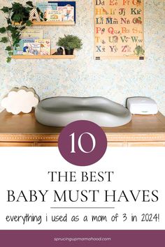 the top ten baby must haves for every mom in 2012, including an inflatable bed