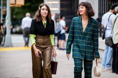 New Yorker Street Style, Spring In New York, Autumn In New York, New York Fashion Week Street Style, Nyfw Street Style, Street Style Edgy, Street Style Trends, New York Style