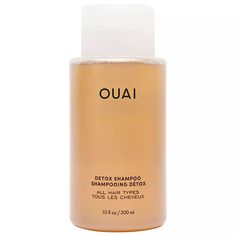 OUAI Detox Shampoo Best Clarifying Shampoo, Keeping Hair Healthy, Ouai Haircare, Detox Shampoo, Hair Cleanser, Cleansing Shampoo, Clarifying Shampoo, Rose Fragrance, Kevin Murphy