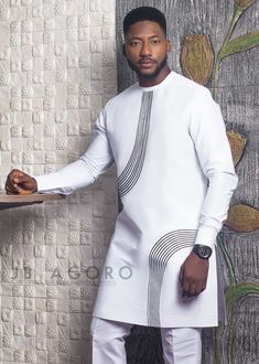 Muslim Men Clothing, Dashiki Shirt, Casual Suits, African Dresses Men, African Shirts For Men, European Outfit, African Shirts