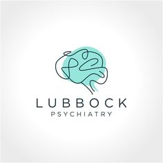 the logo for lubbock psychatry, which is designed to look like a