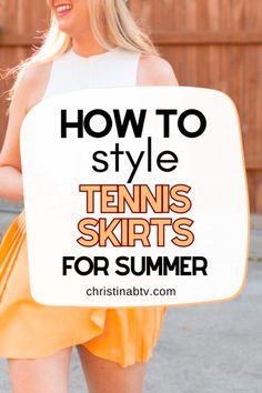 As the summer heat approaches, look no further than the perfect outfit to keep you cool and fashionable - trendy tennis skirt outfit ideas! I'll help you find the tennis skirt look that suits your individual style and allows you to stay stylish this summer. With the perfect combination of comfort and style, you'll be sure to look your best. Tennis Skort Outfit Casual, Workout Skirt Outfit Casual, How To Wear Athletic Skort, How To Style A Skorts, Athletic Skirt Outfit Casual Summer, Athletic Skort Outfit Ideas, Golf Skirt Outfit Casual Street Styles