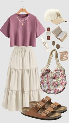 Summer Modest Outfits, Elegante Casual, Cute Everyday Outfits, Really Cute Outfits