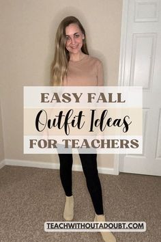 Dressing stylishly as a teacher doesn't have to be expensive. Get our ultimate guide on how to mix and match from your wardrobe to create unique, fashionable fall teacher outfits What Do Teachers Wear, Teacher Style Fall 2023, Fall Outfits 2023 Teacher, What To Wear As A Teacher, Teacher Legging Outfits Winter, Easy Teacher Outfits Winter, Outfits For Teachers Fall, Winter Outfit Teacher, Teacher Outfits 2023 Fall