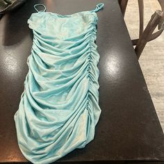 Teal Mini Hoco Dress With Sparkles Never Worn Mini Hoco Dress, Dress With Sparkles, Hoco Dress, Lucy In The Sky, Hoco Dresses, Dream Wardrobe, The Sky, Colorful Dresses, Color Blue