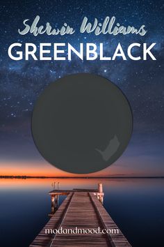 Greenblack (SW 6994) is a fresh take on black that looks black enough to still pair with all manner of white paint colors for your home interior and exterior. In this post, we will see Greenblack in real homes (Including kitchen cabinets, the living room, exteriors, and front doors), get trim color ideas, go over coordinating colors, and browse some alternatives and equivalents from Benjamin Moore, Behr, and Valspar Greenblack Sw, White Paint Colors, Real Homes, Looks Black, Trim Color, Coordinating Colors