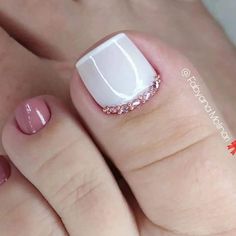 Pink And White French, Pedi Nails, White French Tips, Acrylic Nails Stiletto, Cute Acrylic Nail Designs, Pretty Gel Nails, White French