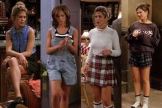 90s fashion #Friends #Rachel More Friends Rachel Outfits, Rachel Green Friends, Rachel Green Style, Friends Outfits, Style Vert, Rachel Green Outfits, Rachel Friends