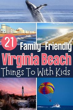 The many ways to explore Virginia Beach: whale tours, parasailing, lighthouse tours. Myrtle Beach Trip, Best Family Beaches