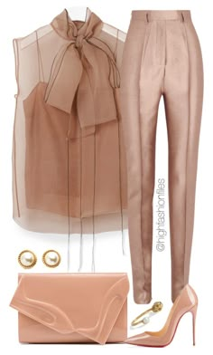 "All About Class" by highfashionfiles ❤ liked on Polyvore featuring Lanvin, Haider Ackermann, Christian Louboutin, Delfina Delettrez and Kate Spade Nude Outfits, Louboutin Kate, Delfina Delettrez, All About, Haider Ackermann, Chic Outfit, Maxi Skirts