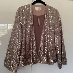 Reposhing This Item I Purchased From @101eddy. Loved It, But Ready To Rotate For Something New. Questions? Leave A Comment Below! Chic Holiday Sequin Outerwear, Chic Holiday Outerwear With Sequins, Fall Contrast Sequin Long Sleeve Blazer, Fall Long Sleeve Blazer With Contrast Sequin, Festive Long Sleeve Sequin Outerwear, Festive Long Sleeve Sequined Blazer, Fitted Fall Outerwear For Celebration, Glamorous Long Sleeve Festive Outerwear, Festive Sequined Evening Outerwear