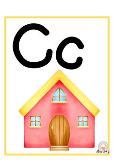 the letter c is for house