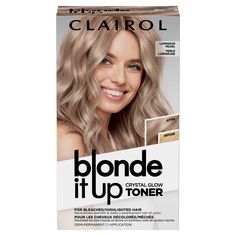 Luminous Pearl Blonde it Up Toner Kit Clairol Professional Luminous Pearl Blonde it Up Toner Kit  |  Sally Beauty Purple Hair Toner, Clairol Hair Color, Clairol Hair, Blonde Toner, Sheer Veil, Pearl Blonde, Beach Curls, Temporary Hair Dye, Demi Permanent