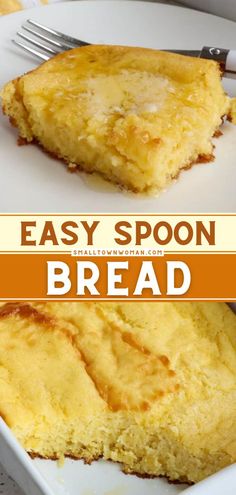 Easy Spoon Bread, spoon bread cornbread, what is spoon bread Spoonbread Cornbread, Cornbread Souffle, Banana Bread Easy Moist, Banana Bread Easy