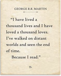 george r martin quote about love