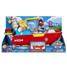 LA PAT' PATROUILLE – BATEAU PAT' PATROUILLE – Jouet Bateau Pat' Patrouilleur des Mers avec Figurines et Accessoires I... Best Christmas Toys, Baby Octopus, Christmas Gift Guide, Kids Store, All Toys