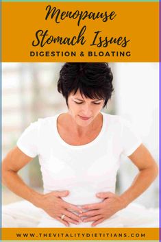 Menopause Digestive Woes?  Reduce Bloating & Solve Digestive Issues!  Learn how to manage painful bloating & other problems for better digestive health during menopause. Click for relief! Beat The Bloat, Stomach Issues, Digestive Issues, Deep Breathing Exercises, Stomach Acid, Hormonal Changes, Acid Reflux, Skin Issues