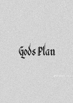 the word goss plan written in black ink