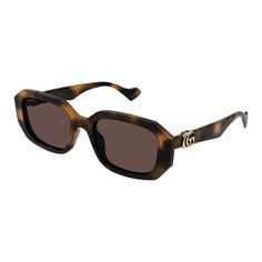 Sunglasses from Gucci EyewearFrame composition: AcetatePolarized: noCrystal lenses: no Fancy Glasses, Margiela Shoes, Guccio Gucci, Stella Mccartney Bag, Gucci Eyewear, Golden Goose Sneakers, Gucci Gucci, Havana Brown, Golden Goose Shoes