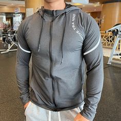 Sports & Fitness Men's Zipper Hoodies - Men's Fitness Apparel, Men's Hoodies & Jackets | Vivinch Zipper Hoodies Men, Athleisure Jacket, Fitness Men, Jacket Store, Zipper Hoodies, Paypal Money, Men's Fitness, Men's Hoodies, Fitness Apparel