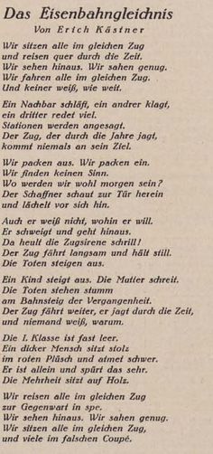 an old german poem written in black ink