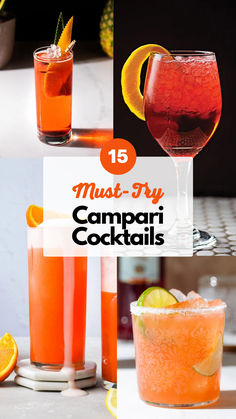 Campari Cocktails Trending Cocktails, Dark Rum Drinks, Vermouth Drinks, Vermouth Cocktail