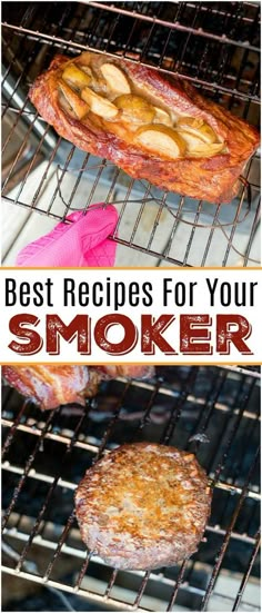 the best recipe for your smoker burgers